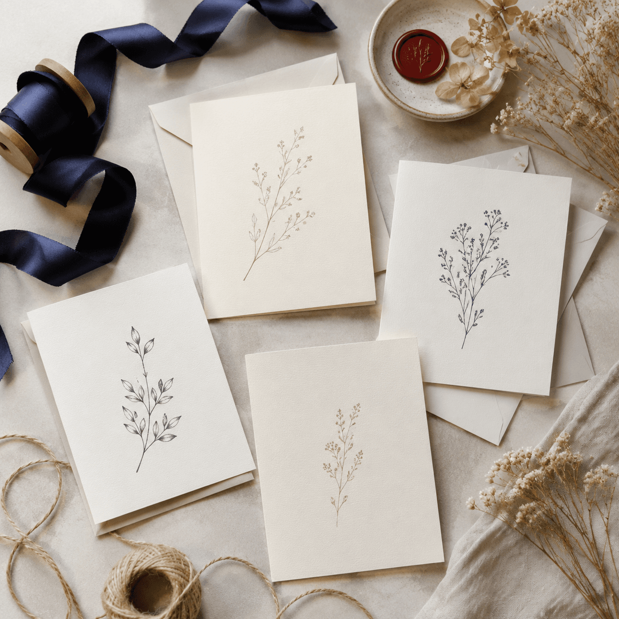 Envelope + seal styling